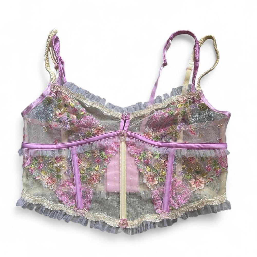 For Love & Lemons Floral Frenzy Bustier